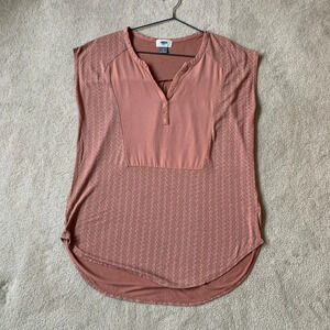 2/$15 OLD NAVY cap sleeves top, loose fit , S